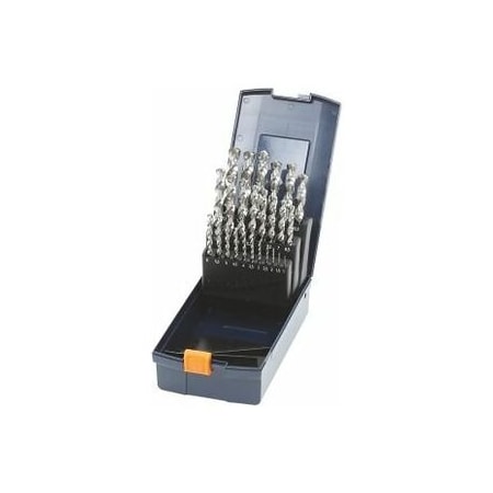 Garant Jobber drill set HSS No. 114200 in a case, uncoated, Type: 1-13 115160 1-13